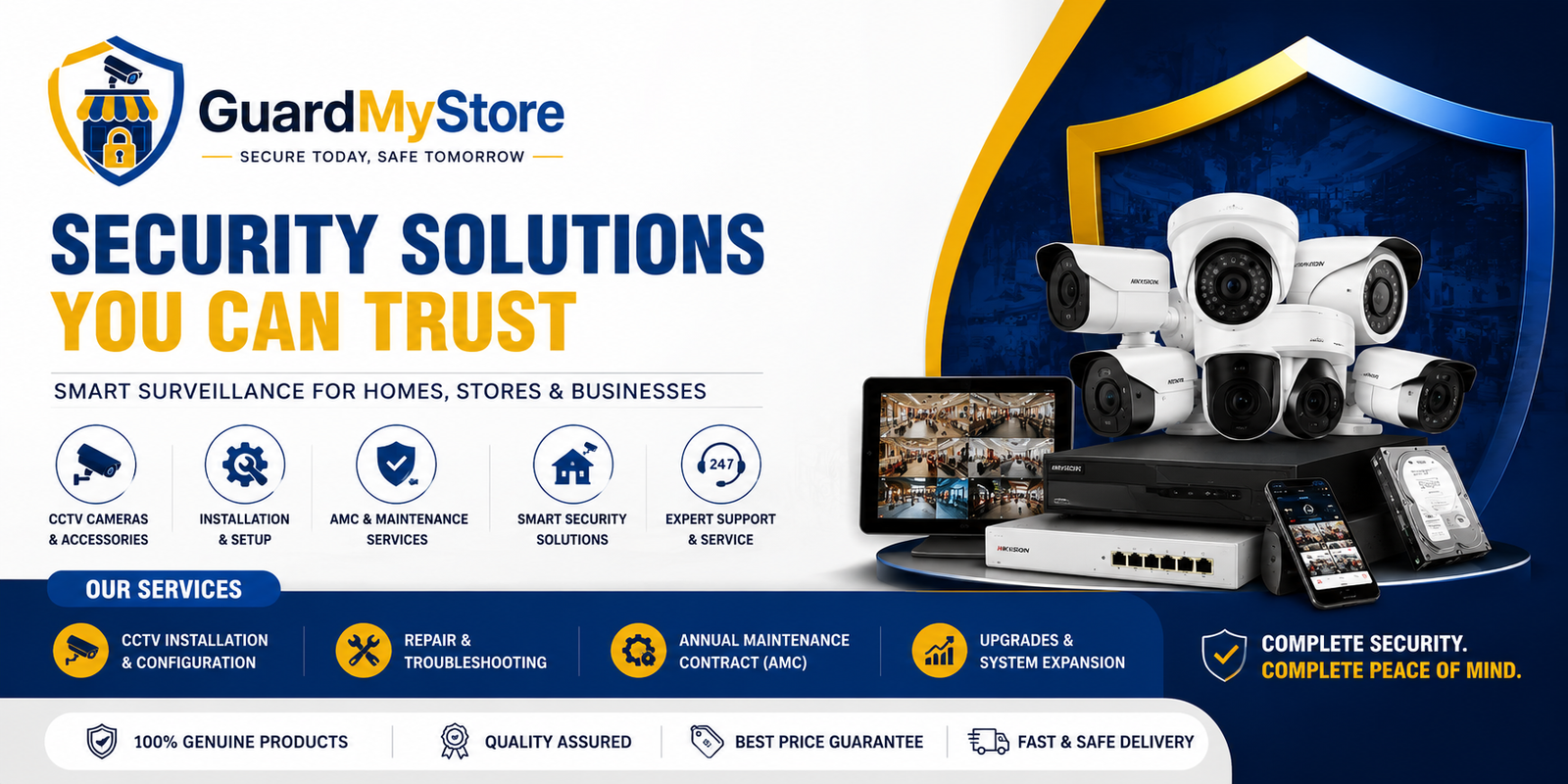 GuardMyStore Security Solutions Banner 1